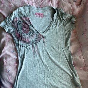 Fox V-Neck T-Shirt